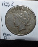 1926-S U S Silver Peace Dollar
