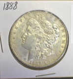 U. S. Morgan Silver dollar, 1888, nice Detail, Grey Finish