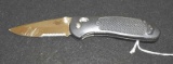 Benchmade Folding Knife with pocket Clip; Mel Ardue Design