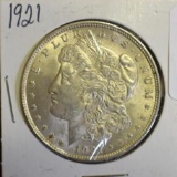 1921 U.S. Morgan Silver Dollar, Lots of Details