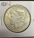 1921-S U.S. Morgan Silver Dollar