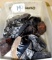 Raw Obsidian Chunks, Various Colors specimans: Snowflake, Mahogany etc. 7 lb 10 oz total