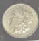 1889 Key Date U S Morgan Silver Dollar, Hi Grade with Detail compares to MS 62 Ungraded
