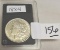 1884 U. S. Morgan Silver dollar, Crisp Detail and bright mirror shine