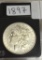 1897 U S Morgan Silver Dollar with Bright Mirror Shine and Exc Details