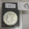 1884 U. S. Morgan Silver dollar, Crisp Detail, appears nearly UNC