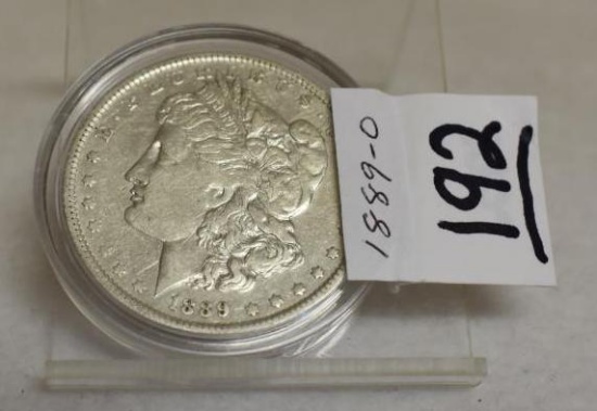 1889-O U. S. Morgan Silver Dollar, Clear Details, Exc Eye Appeal