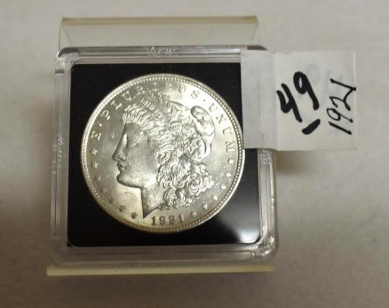 1921 U S Morgan Silver Dollar, Great Details
