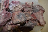 Nice Large Chunks of Raw Mineral: Red Jasper from liquidation of Arizona Western College, Gemology