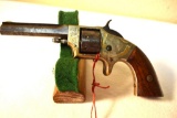 RARE Antique Brass Frame Revolver Made for Smith & Wesson by Rollin White Arms Co.