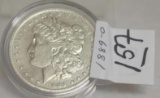 Rare, Key Date 1889-O U S Morgan Silver Dollar, Crisp Details