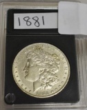 1881-O U S Morgan Silver Dollar, Crisp Details