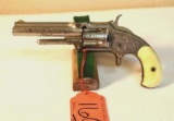 Antique Smith & Wesson Model 1 Spur Trigger 32 Caliber Revolver