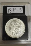 Rare, Key Date 1879-S; U S Morgan Silver Dollar, Crisp Details