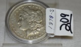 1878-S US Morgan Silver Dollar with crisp details