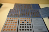 Three Partial Books Lincoln Cents