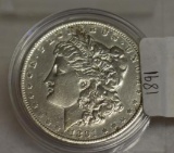 1891 US Morgan Silver Dollar, great Details