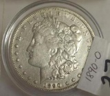 1890-O U S Morgan silver Dollar; Good Eye Appeal