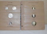 Bi-Cenntennial Proof, Unc. Coins Quarter, Kennedy Half, Ike Dollar, Comm and Susan B Anthony
