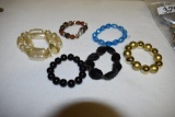 Large Grouping of Costume Jewely Bracelets 13 pcs total