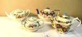 Vintage Tea Pots: Arthur Wood; Saddler; Johnson Bros.