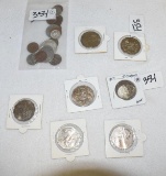 Foreign Coins: Eliz II, Australia, 50 Centavo (Silver) etc.