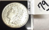 1921-S U S Morgan Silver Dollar, Great Detail, compares to MS 62 ungraded