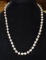 Nice Silver Filigree Ball Necklace 22 in; 30 gm.