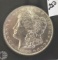 U. S. Morgan Silver Dollar 1896, Bright Mirror Shine, Great Details