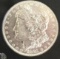 US Morgan Silver Dollar, 1881-O Nice Clear Face, Mirror Shine