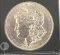 1889 US Morgan Silver Dollar showing fine line details
