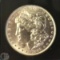 Key Date US Morgan Silver Dollar 1889 Excellent Details