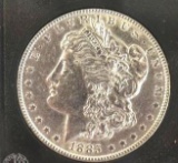 1885 US Morgan Silver Dollar Clear Face, Great Details