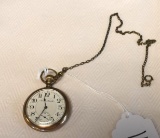 Vintage Hamilton Pocket Watch with chain, running