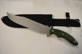 Frost Cutlery Clip Point Fixed Blade Bowie Knife