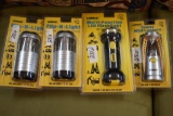4 Lanterns: Flip N Light Lantern/Flashlights (2) Multi Function LED Flashlight Tower Mini Lantern