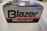 Blazer .22 LR AMMO Factory: total of 8 boxes of 50 ea 400 rounds