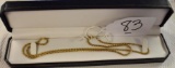 Nice14 K Gold Chain Marked Italy 585, weighs 13.9 gms