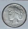 1922 U S Silver Peace Dollar, Nice Clear Details see photos