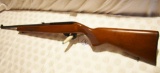 Ruger 10-22 Carbine Rifle, 1 Pc hardwood Chk.stock, Front blade sight, good bore, 18 inch barrel