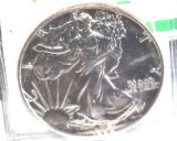 US American Silver Eagle One Dollar 1 oz .999 Fine Silver, Unc. Proof-Like