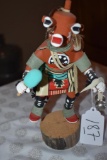 Authentic Dancing Hopi Carved Kachina 
