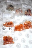 7 Bags Raw Mexican and Fire Opal & Mixed media Over 150 Pcs Great for Projects