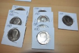 Mixed Lot Kennedy Half Dollars, 1977-1981 Various Dates and Conditions