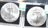 American Eagle Silver Dollars Uncirculated 1 oz each .999 Fine Silver