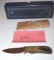 Vintage Smith & Wesson Fixed Blade Knife model 6070 with SN matching to Orig S & W Vintage Blue Box