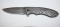 Falcon Elite Folding Knife, USA Designed, Pocket Clip, Titanium finish