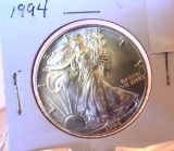 1994 U S American Eagle One Dollar, 1 oz fine silver, BU,Unc Cond.