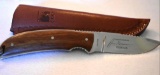 Custom Knife by CRKT, Fixed Blade, Full Tang, Polished Blade with Signature Kilbuck
