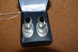 Pair of Fancy Drop Pierced Earrings, Sterling Stamped NF 925